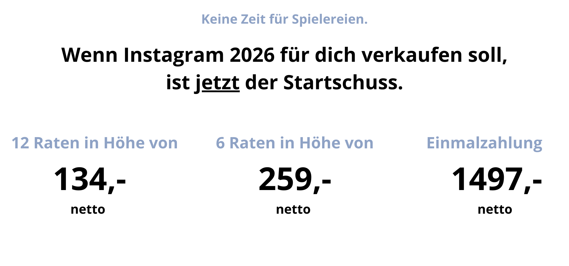 Preisübersicht - Sichtbar mit System